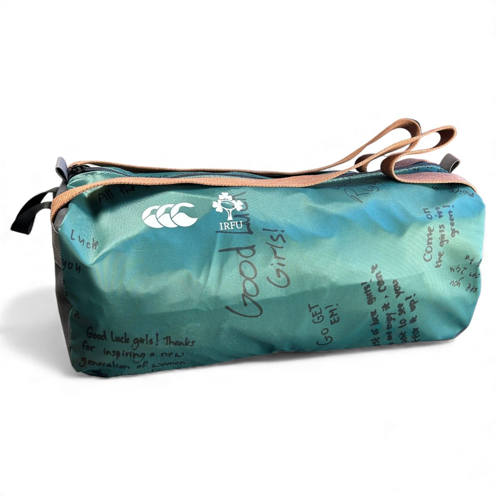 Duffle Bag made from the signed jersey