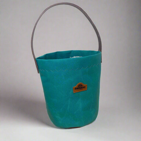 Canvas Bloom bucket bag