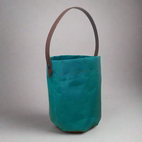Canvas Bloom bucket bag
