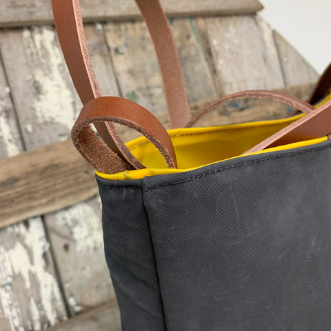 Liferaft Tote – Yellow inner Light
