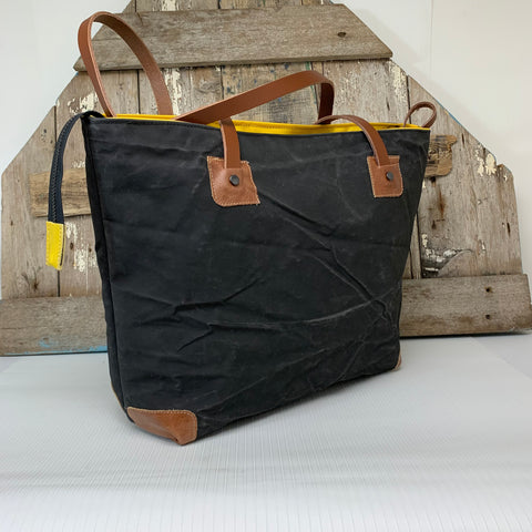 Liferaft Tote – Yellow inner Light