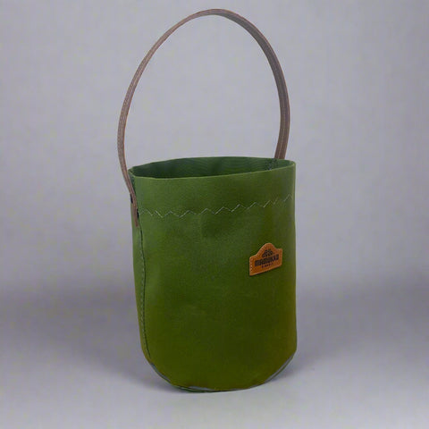 Canvas Bloom bucket bag