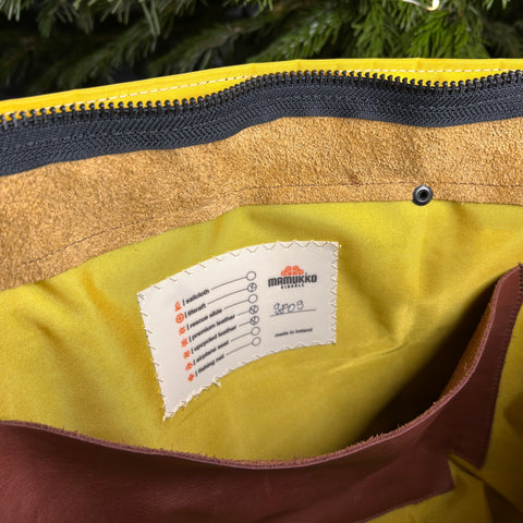 Liferaft Tote – Yellow Inner Light