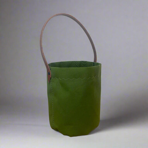 Canvas Bloom bucket bag