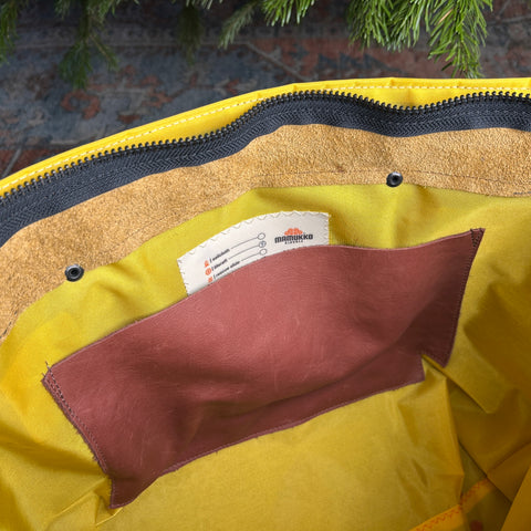 Liferaft Tote – Yellow Inner Light