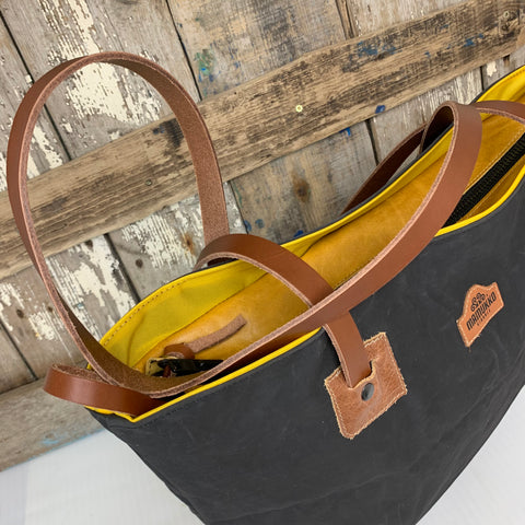 Liferaft Tote – Yellow inner Light