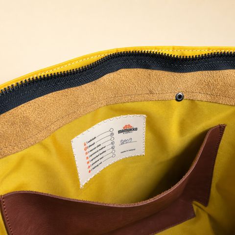 Liferaft Tote – Yellow Inner Light
