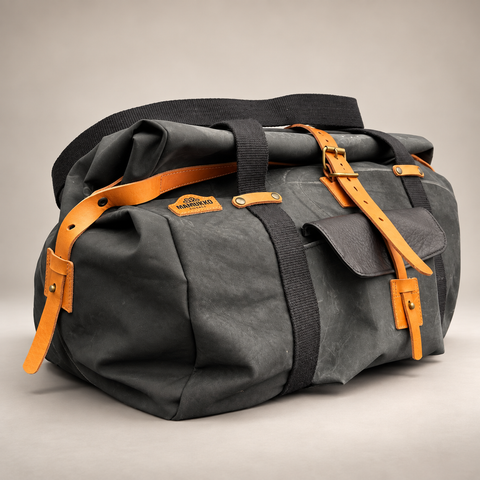 Mini Duffle Deluxe — Upcycled Liferaft Edition