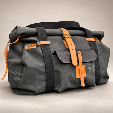 Mini Duffle Deluxe — Upcycled Liferaft Edition