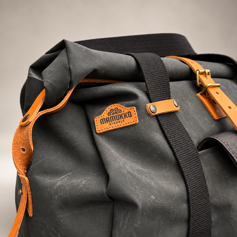 Mini Duffle Deluxe — Upcycled Liferaft Edition