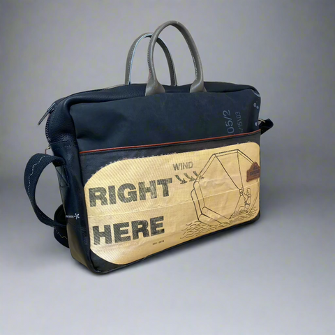 13” Captain Laptop Bag ( Right Here )