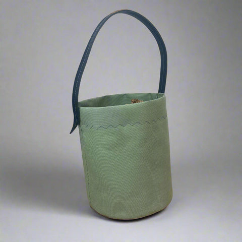 Canvas Bloom bucket bag