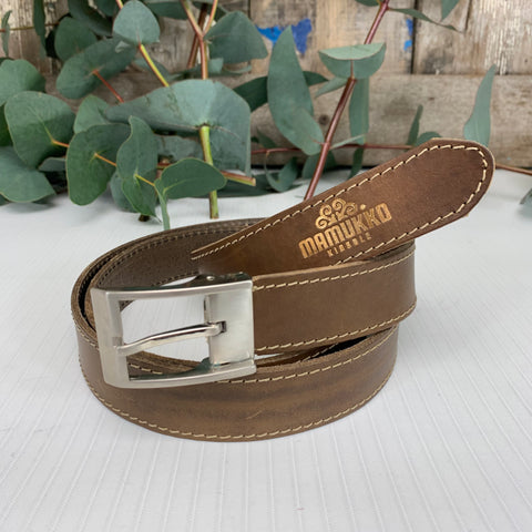 Veg Tan Leather Belt