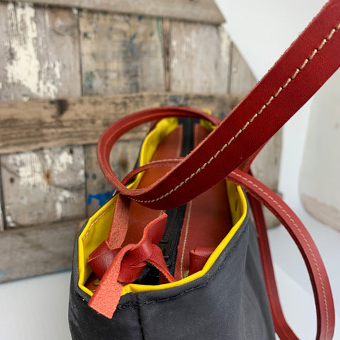 Liferaft Tote – Yellow inner Light