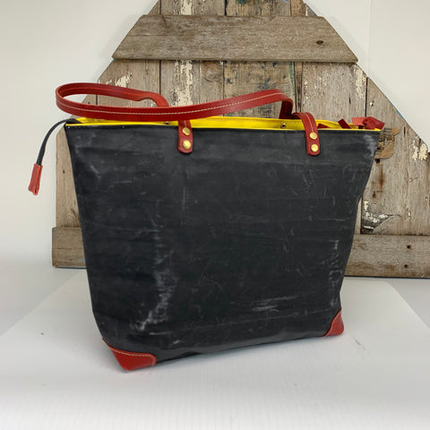 Liferaft Tote – Yellow inner Light