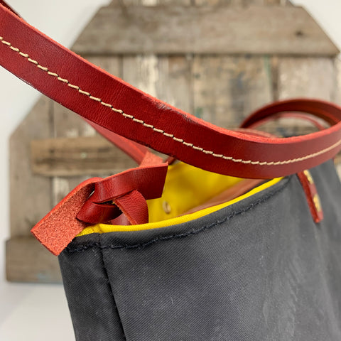 Liferaft Tote – Yellow inner Light