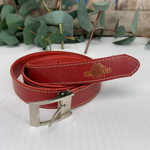 Veg Tan Leather Belt